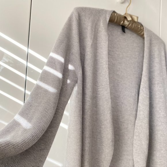 ✨NWOT Eileen Fisher Metallic Wool Open Cardigan S - Picture 7 of 15